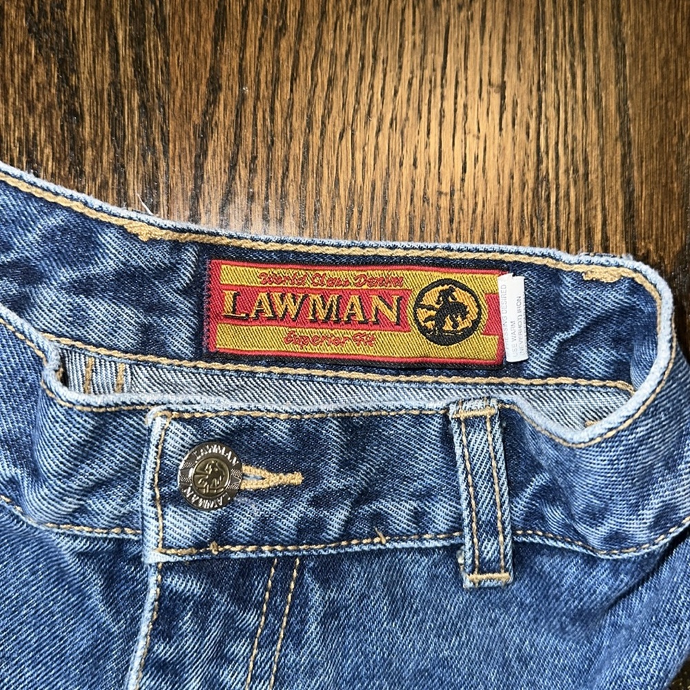 Classic Blue Straight Leg Women's Jeans - Picture 2 of 3